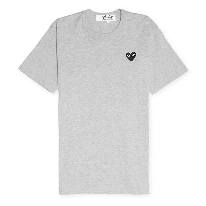 Comme des Garcons Play Black Heart T-Shirt grau 58443 1